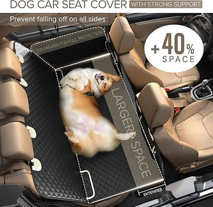 Pawdorablegoods™ Hard Bottom Dog Car Seat Cover